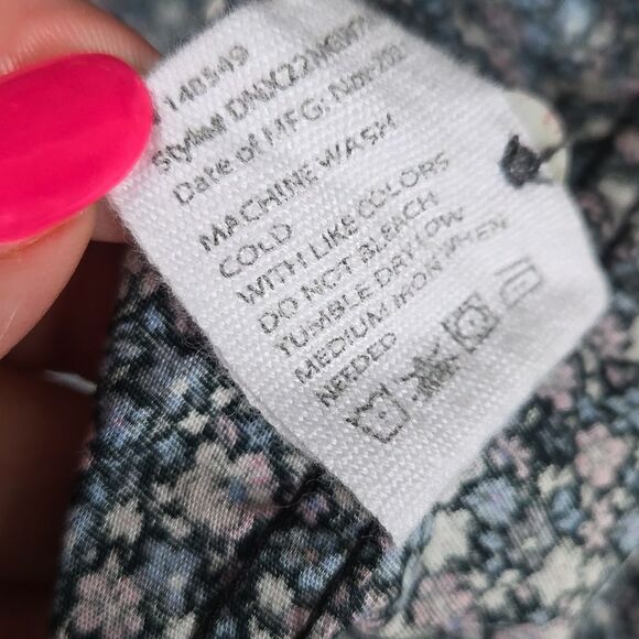 Paper Denim & Cloth 3X Classic Fit Button-Up Shirt Floral Short Sleeve Men’s - Picture 10 of 11